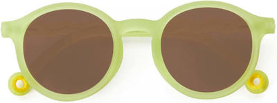 Olivio & Co. Children's Sunglasses Oval Citrus Garden-lime Green 5-12 Years (up to 2 doses)