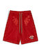 Sportliche Herrenshorts Red