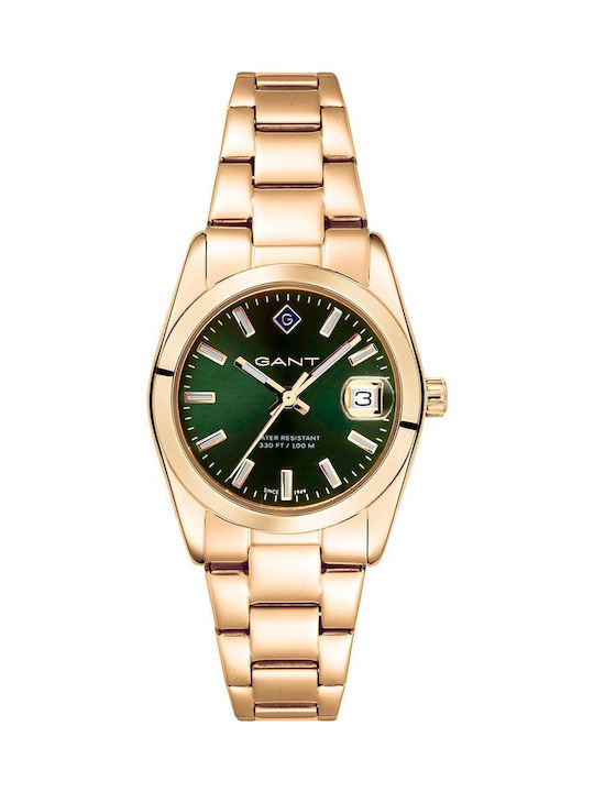 Gant Watch with Gold Metal Bracelet