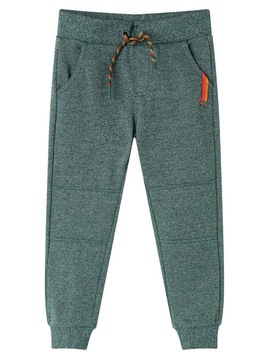 vidaXL Kids Sweatpants Dark green 1pcs