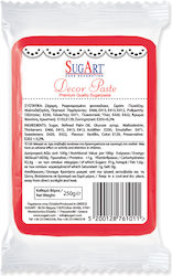 Sugar paste Red 250gr Sugart