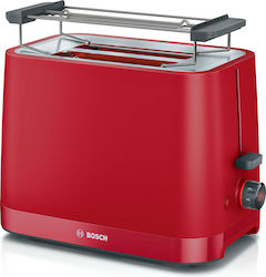 Bosch MyMoment Prăjitor de pâine 2 sloturi 950W Roșu