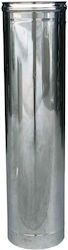 Metallwork Καμινάδα Καπνοδόχου Inox 150mm Ασημί