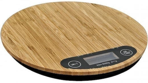 MAX Digitale Küchenwaage bis 5kg Braun