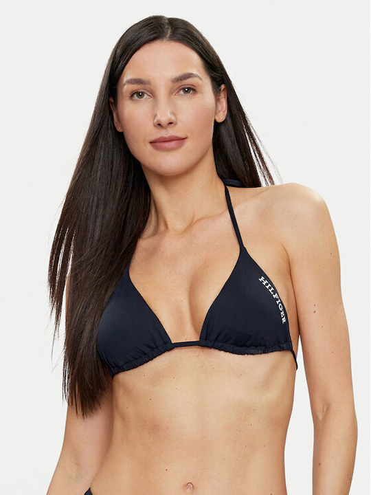 Tommy Hilfiger Triangle Bikini Top Dark blue