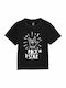 Kids' T-shirt Black Rock Star