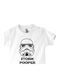 Детска тениска Бял Star Wars, Storm Pooper