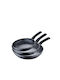 Cheffinger Pans Set of Aluminum with Non-stick Coating 3pcs