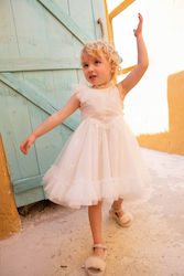 Bambolino Ecru Baptism Outfit with Dress