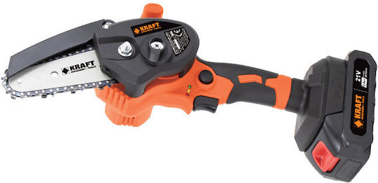 Unimac Pruning Battery Chainsaw 1x2Ah 21V 1.22kg with Blade 10cm