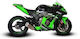 Set de Piese din Plastic pentru Motocicletă Verde 1buc