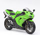Set de Piese din Plastic pentru Motocicletă Verde 1buc
