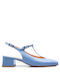 Labrini Light Blue Heels