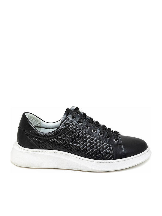 Men's Leather Casual Shoes Black