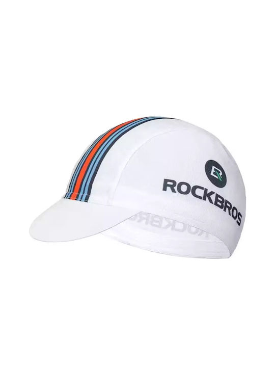 Rockbros Cycling Cap with Peak White Cycling Cap