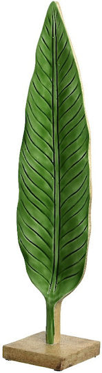 Kaemingk Decorative Leaf made of Wooden 15x64cm 1pcs