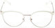 Contacta Ochelari de citit +3.50 în culoarea Alb