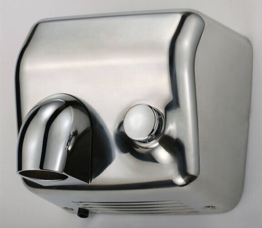 Inter Ceramic Сушилня за Ръце Пластмасова със Сензор в Сребрист Цвят 2.3kW ICSA1393
