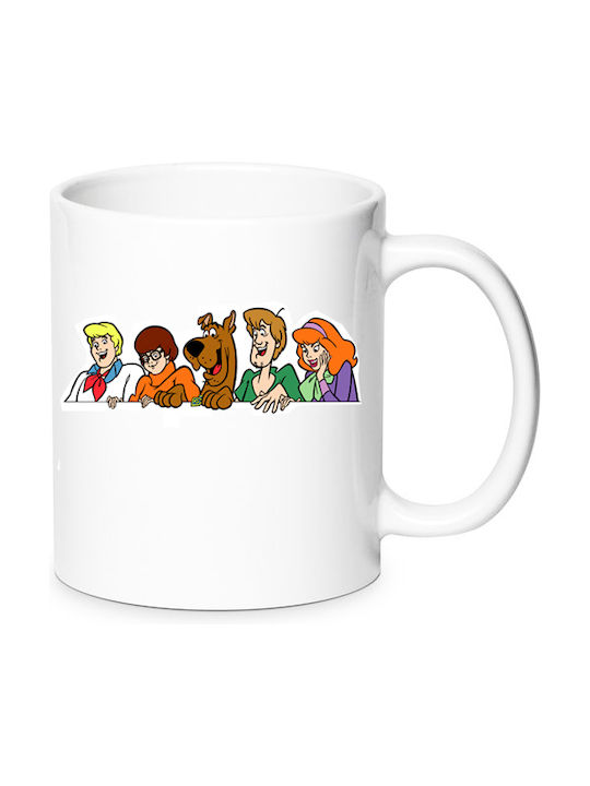 Scooby Doo Mug White