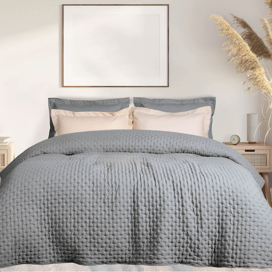 Das Home 9630 Υπέρδιπλο Γκρι 220x240cm Das Home 9630 Υπέρδιπλο Γκρι 220x240cm