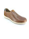 Δερμάτινα Ανδρικά Slip-On Καφέ