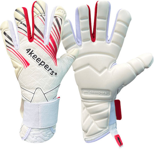 4Keepers Adults Goalkeeper Gloves White