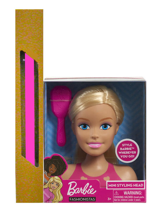 Easter Candle with Barbie Mini Beauty Head Toy for Age 3+ Giochi Preziosi