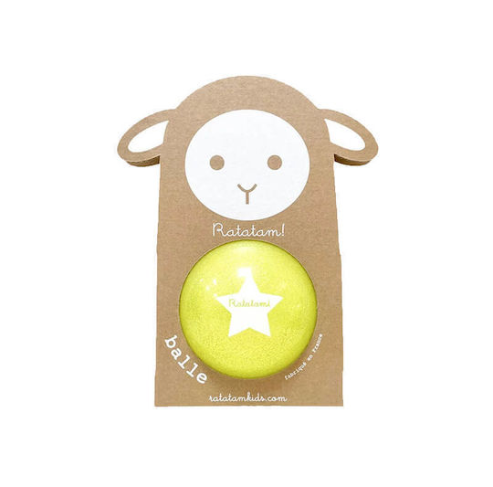 Ratatam Kinderball Volleyball Gelb 10cm