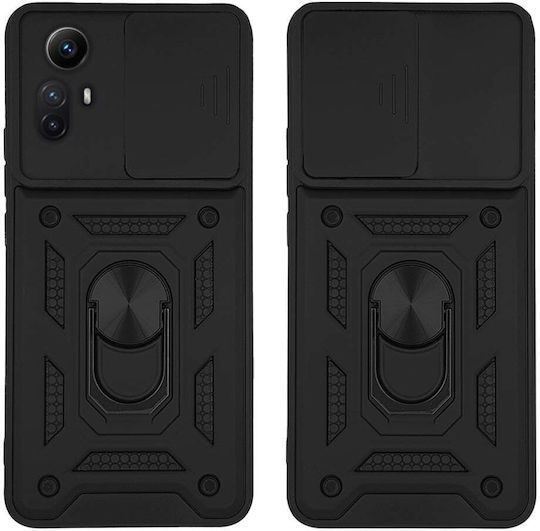 Sonique Back Cover Σιλικόνης / Πλαστικό Μαύρο (Redmi Note 12S)