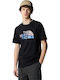Mountain Line T-shirt Black