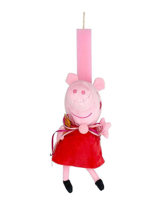 Пасхална Свещ Peppa Pig Плакет Ароматична Handmade с Кутия