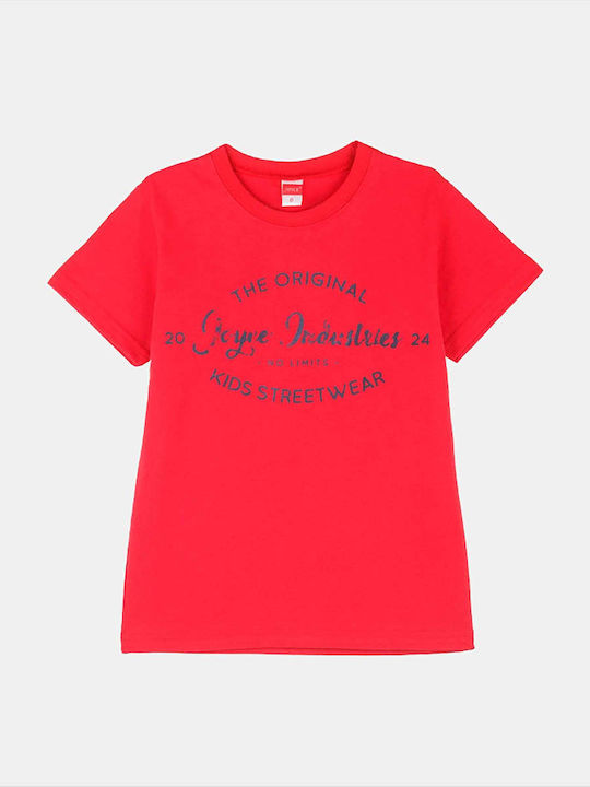 Joyce Kinder-T-Shirt Red