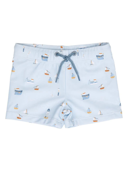 Cl3116-40 Little Dutch Kids Swimwear Shorts for Boys Sailors Bay Dark Blue