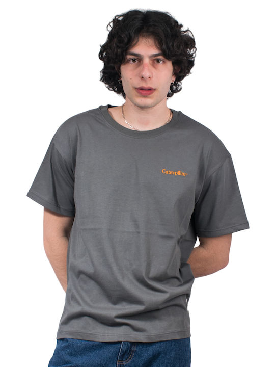 CAT Workwear T-shirt Bărbătesc cu Mânecă Scurtă Gri