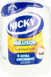 Nicky Prosop de Bucătărie Rulou 4 Foi 10 Pachete (640gr/Rulou) Nicky Prosop de Bucătărie Rulou 4 Foi 10 Pachete (640gr/Rulou)