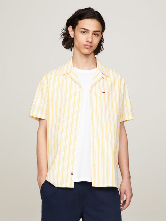 Tommy Hilfiger Ανδρικό Κοντομάνικο Πουκάμισο Tj...