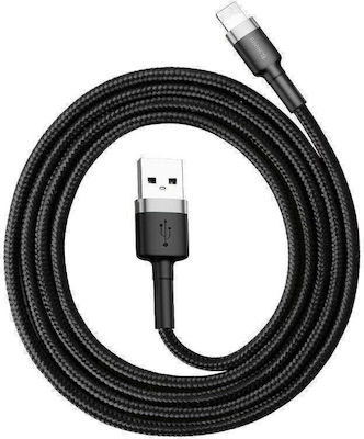 Baseus Cafule USB-A la Cablu Lightning Gri 2m