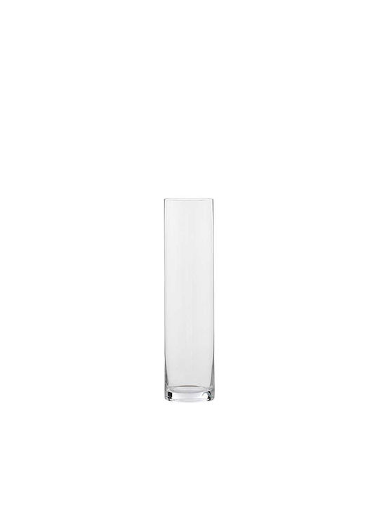 Decorative Vase Κύλινδρος Transparent 15x60cm