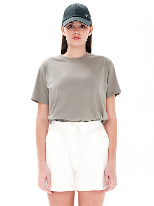 Emerson Damen Crop T-shirt Grün