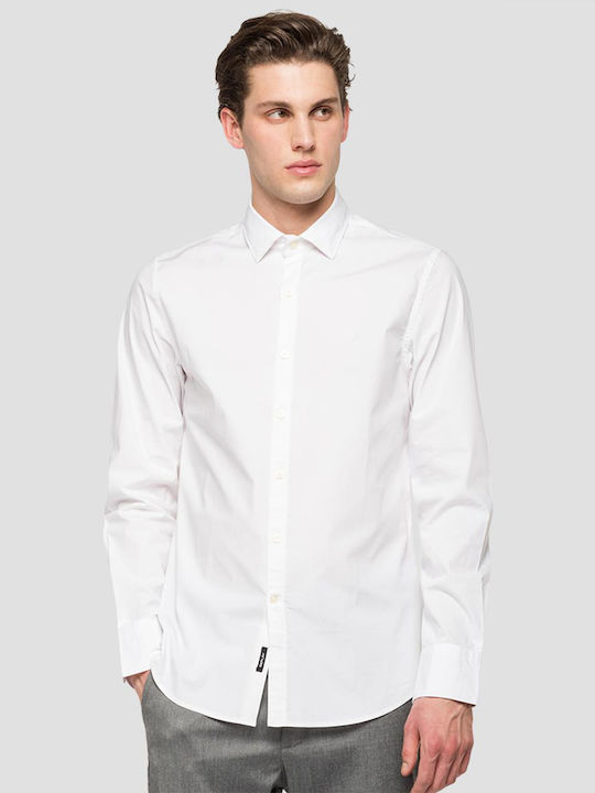 Replay M Shirt - M4028 .000.80279a-001 White