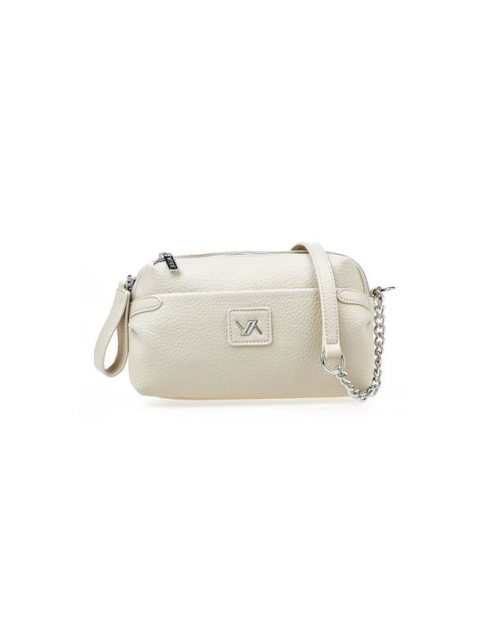 Verde Damen Tasche Schulter Ecru