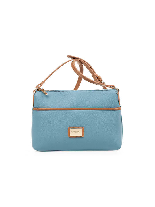 Verde Damen Tasche Schulter Blau