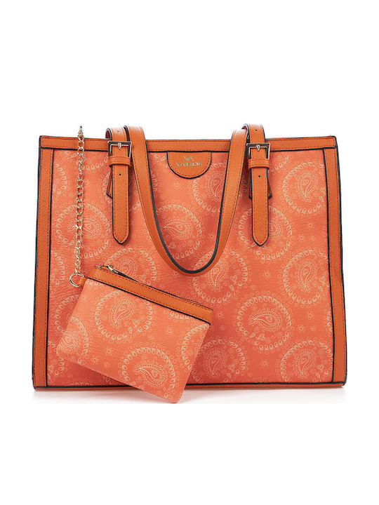 Verde Women's Tote Bag Orange / Salmon