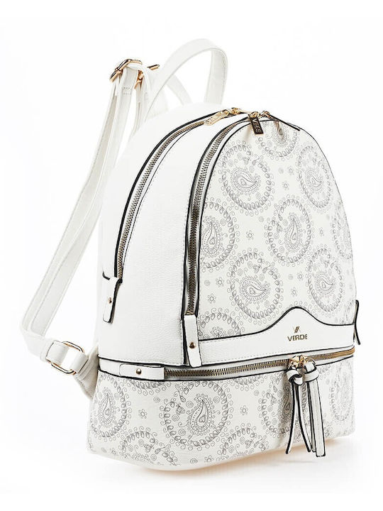 Verde Women's Bag Backpack White