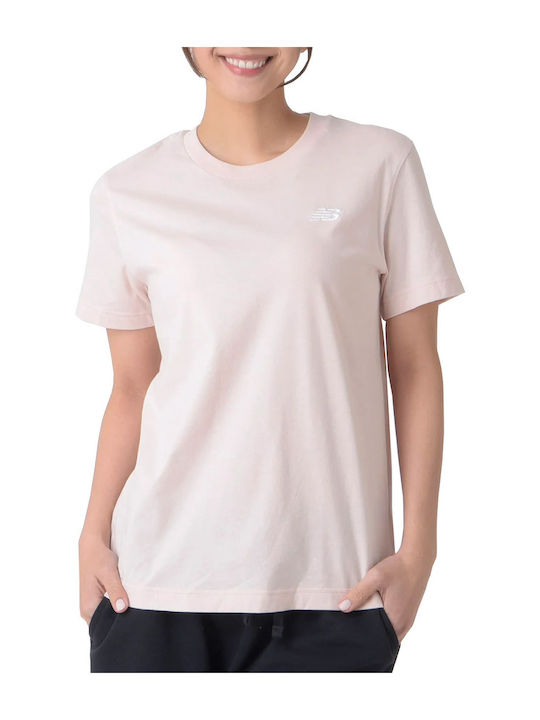 New Balance Γυναικείο Αθλητικό T-shirt Brown