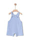 Kids' Fabric Overalls Light Blue