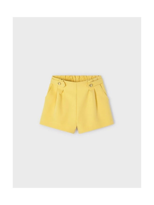 Mayoral Kids Shorts/Bermuda Fabric Yellow