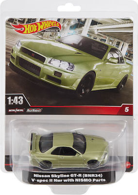 Hot Wheels Premium Кола Премиум Реални Читатели Nissan Skyline GT-R за 3++ Години