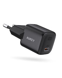 Aukey Зарядно без кабел с USB-C порт 20W Power ...