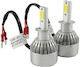 Lamps Car H3 LED 6000K Cold White 12V 1pcs